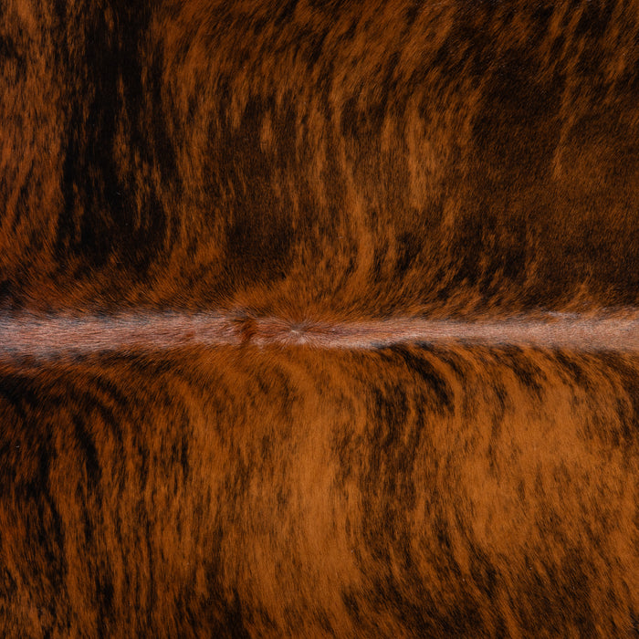 Brazilian Brindle Cowhide Rug Size 7'3" L x 6'2" W 3550