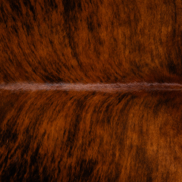 Brazilian Brindle Cowhide Rug Size 7'1" L x 7'7" W 3752