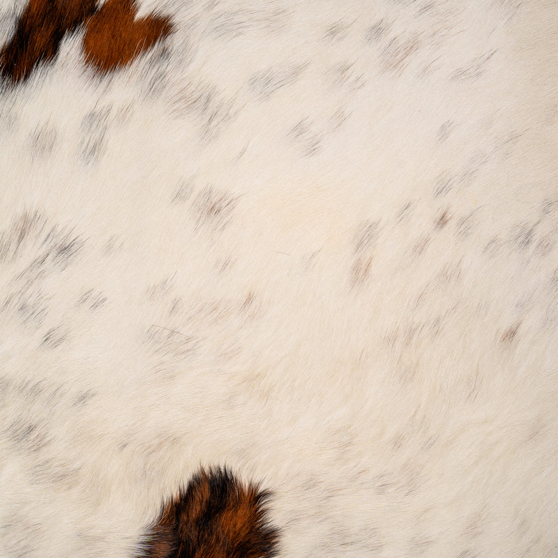 Tricolor Cowhide Rug Size 8'4'' L X 6'10'' W 4983 , Stain Resistant Fur | eCowhides