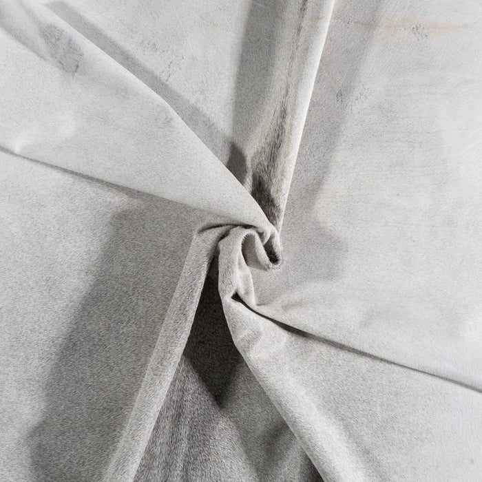 Brazilian Grey Cowhide Rug Size 7'6" L x 7'0" W 3773