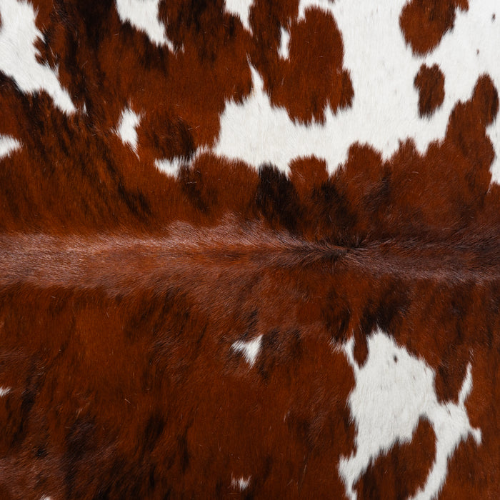 Tricolor Cowhide Rug Size 7'4" L x 7'6" W 4197
