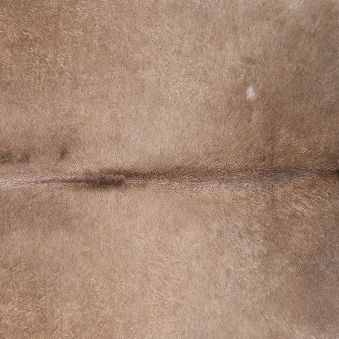 Brazilian Beige Cowhide Rug Size 6'8" L x 6'1" W 3802