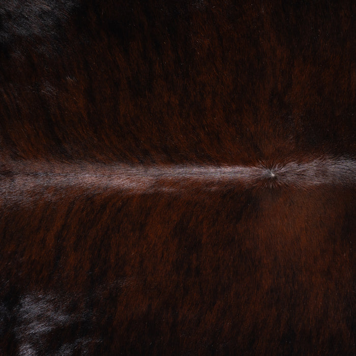 Brazilian Assorted Dark Cowhide Rug Size 7'4" L x 7'3" W 3808