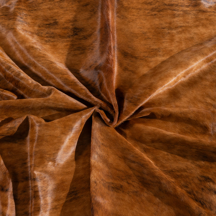 Brindle Cowhide Rug Size 7'8" L x 6'10" W 4214