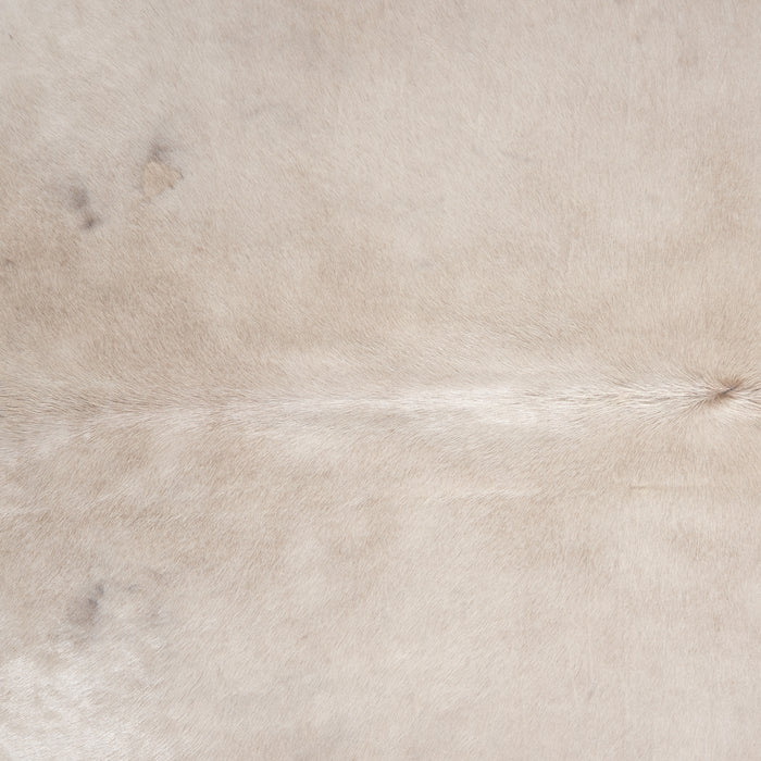 Brazilian Champagne Cowhide Rug Size 7'1" L x 6'8" W 3815