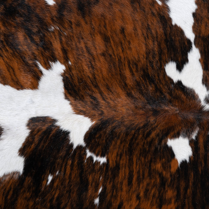 Tricolor Cowhide Rug Size 8'0" L x 7'2" W 4223