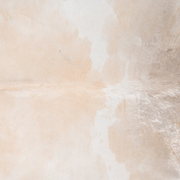 Brazilian Palomino and White Cowhide Rug Size 8'3" L x 7'4" W 3842