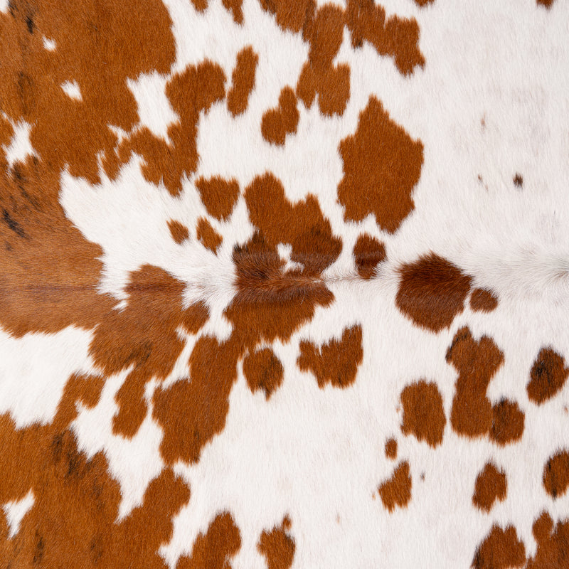 Tricolor Cowhide Rug Size 7'1'' L X 6' W 5218 , Stain Resistant Fur | eCowhides