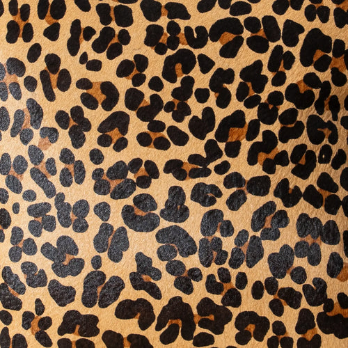 Leopard Cowhide Rug , Natural Suede Leather | eCowhides