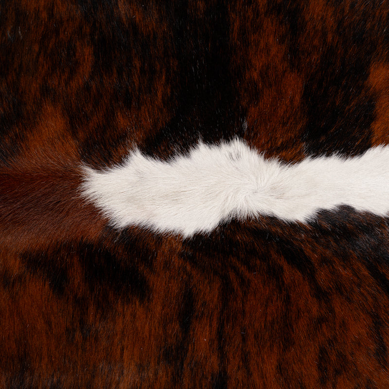Tricolor Cowhide Rug Size 7'5' L X 6'10'' W 5389 , Stain Resistant Fur | eCowhides