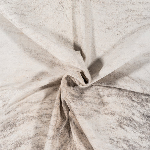 Brazilian Light Grey Brindle Cowhide Rug Size 7'1" L x 6'9" W 0882