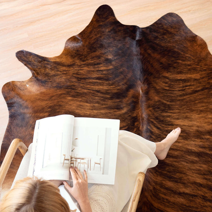 Brindle Cowhide Rug from Ecowhides