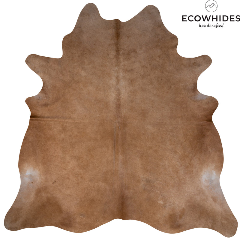 Brazilian Beige Cowhide Rug Size 7'3" L x 7'3" W 6404