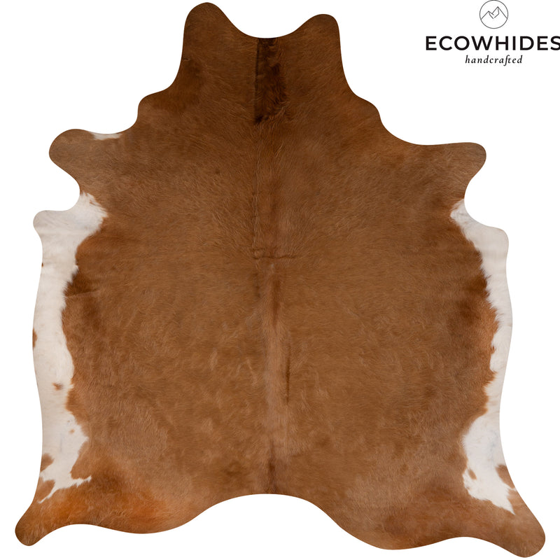 Brazilian Beige Cowhide Rug Size 8' L x 6'11" W 6483