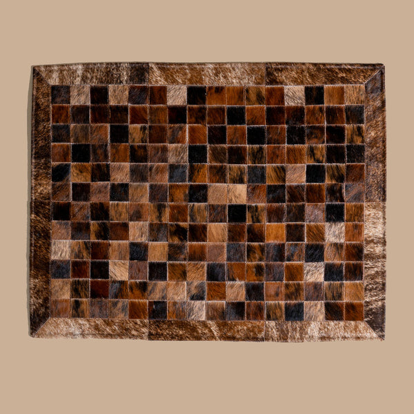 Cowhide Floor Mat Rug Size 3 x 2 Feet F-31