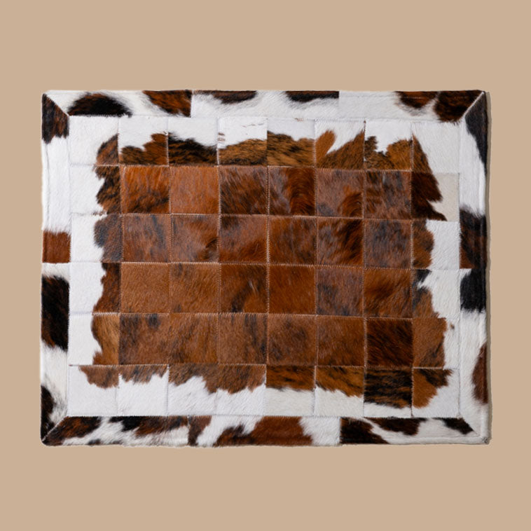 Cowhide Floor Mat Rug Size 3 x 2 Feet F-50