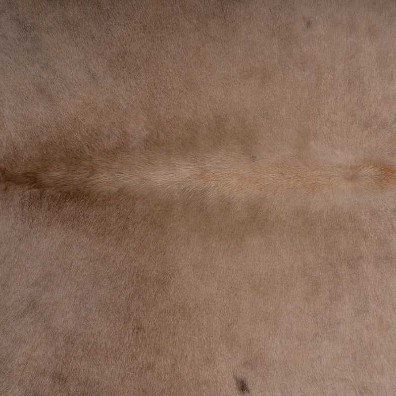 Brazilian Beige Cowhide Rug Size 7'2" L x 7'8" W 6977