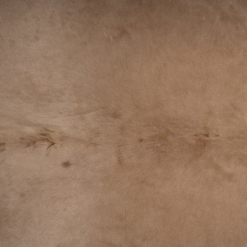 Brazilian Beige Cowhide Rug Size 8' L x 7'2" W 6998