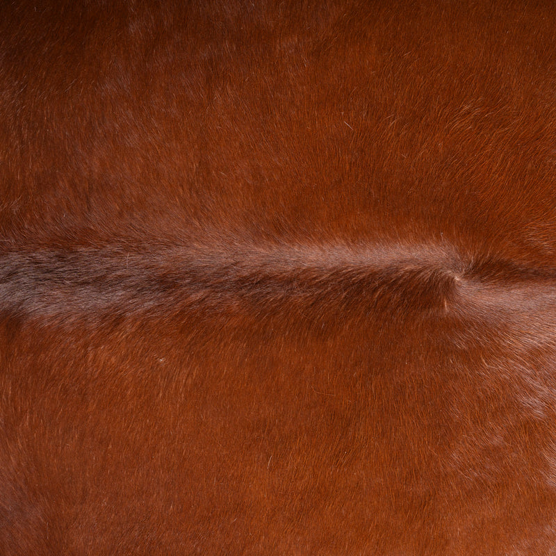 Brazilian Brown Cowhide Rug Size 6'6" L x 6'2" W 7230