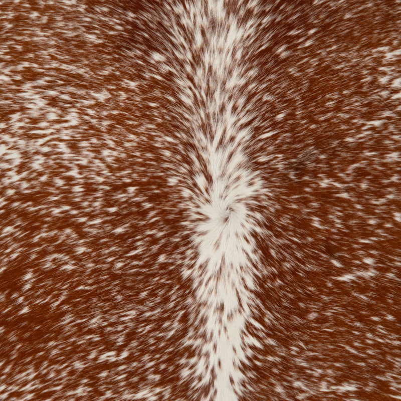 Brazilian Brown Salt and Pepper Cowhide Rug Size 6'4" L x 6'10" W 8200