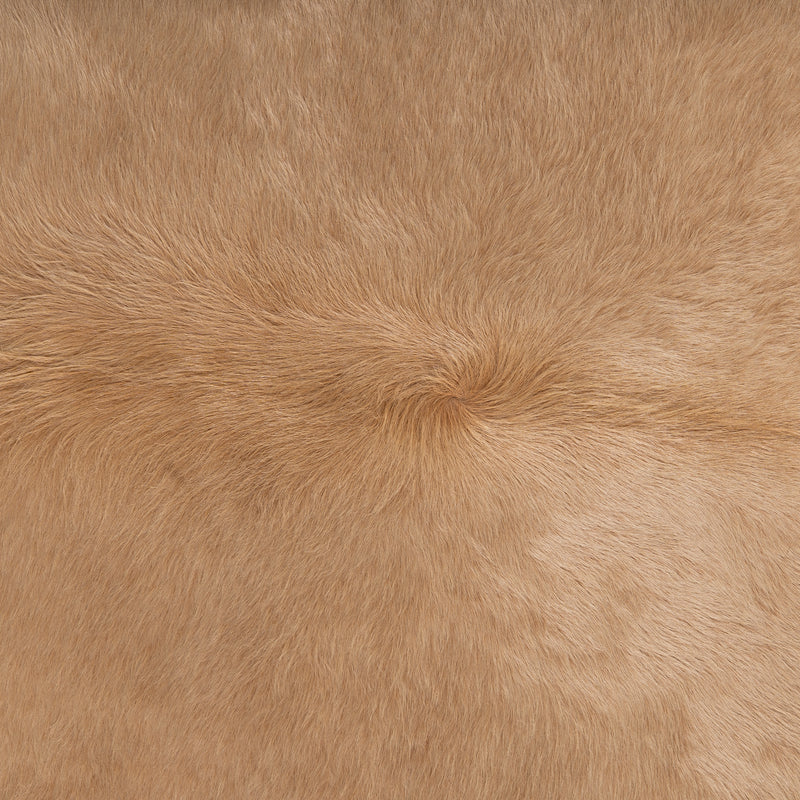 Brazilian Beige Cowhide Rug Size 8.0" L x 7'6" W 7447