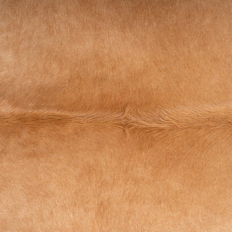 Brazilian Beige Cowhide Rug Size 7.9" L x 7'5" W 7452