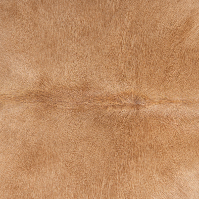 Brazilian Beige Cowhide Rug Size 7.1" L x 7'6" W 7461