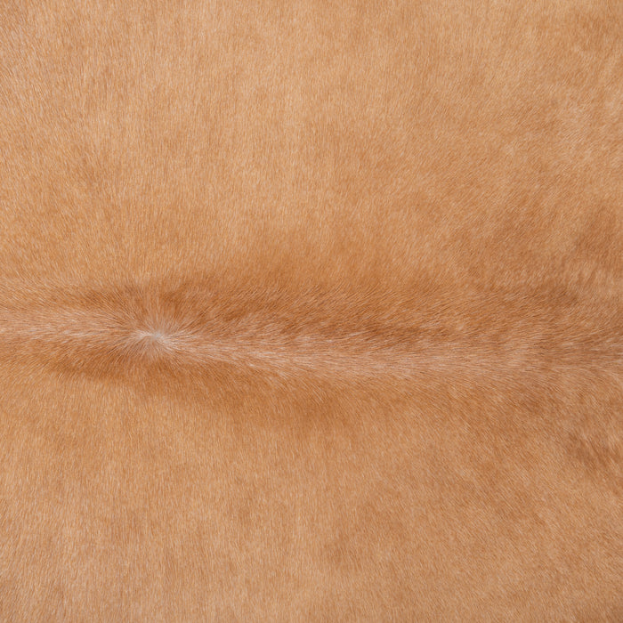 Brazilian Beige Cowhide Rug Size 6'7" L x 6'1" W 2522