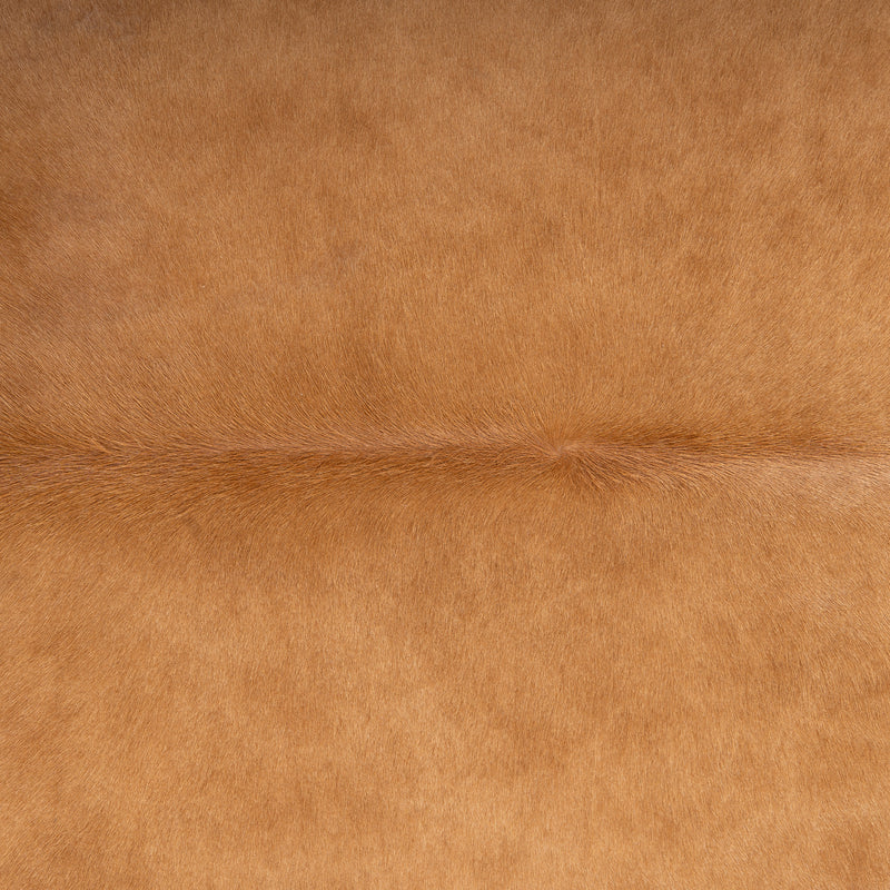 Brazilian Beige Cowhide Rug Size 7.3" L x 6'7" W 7468