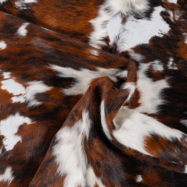 Vintage Cowhide Rug Size 6'8" L x 6'0" W 8365