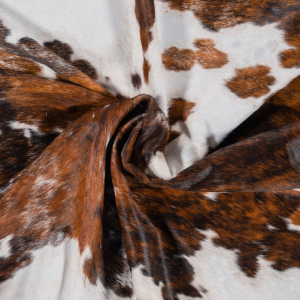 Vintage Cowhide Rug Size 8'0" L x 6'4" W 8375