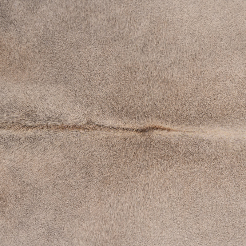 Brazilian Grey Palomino Cowhide Rug Size 6.3" L x 6'2" W 7497