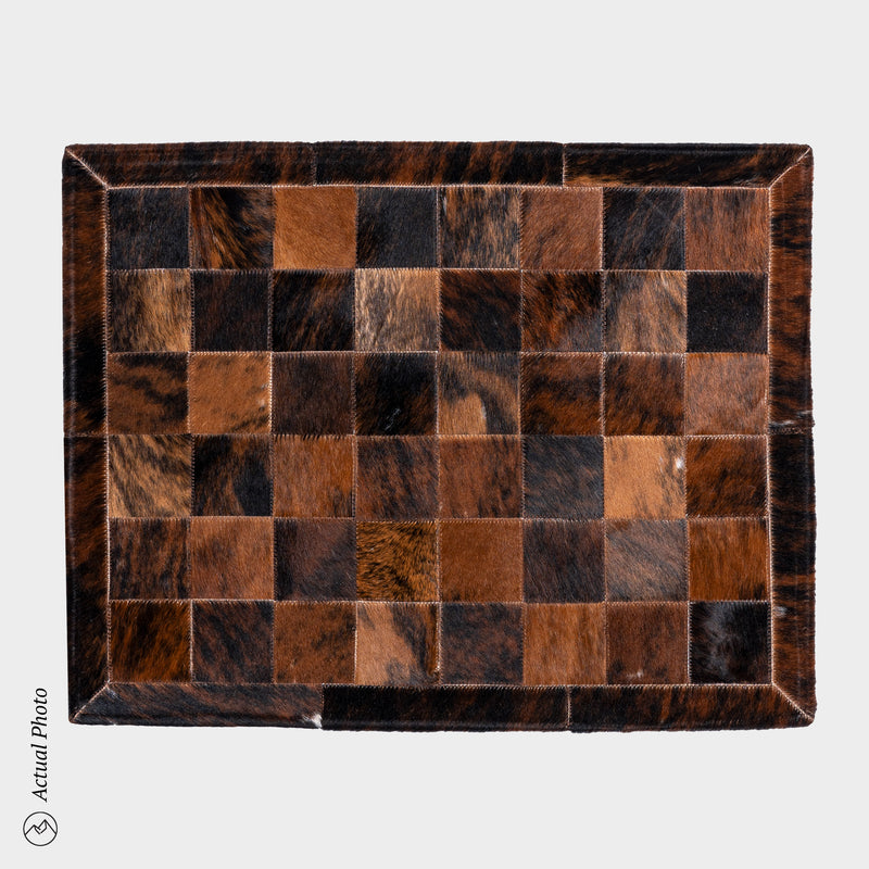 Cowhide Floor Mat Rug Size 3 x 2 Feet F-62