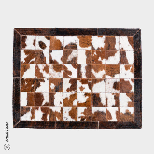 Cowhide Floor Mat Rug Size 3 x 2 Feet F-72