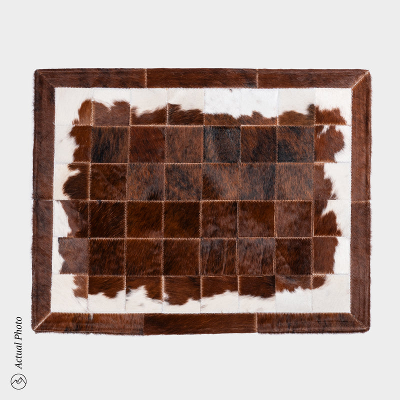 Cowhide Floor Mat Rug Size 3 x 2 Feet F-73