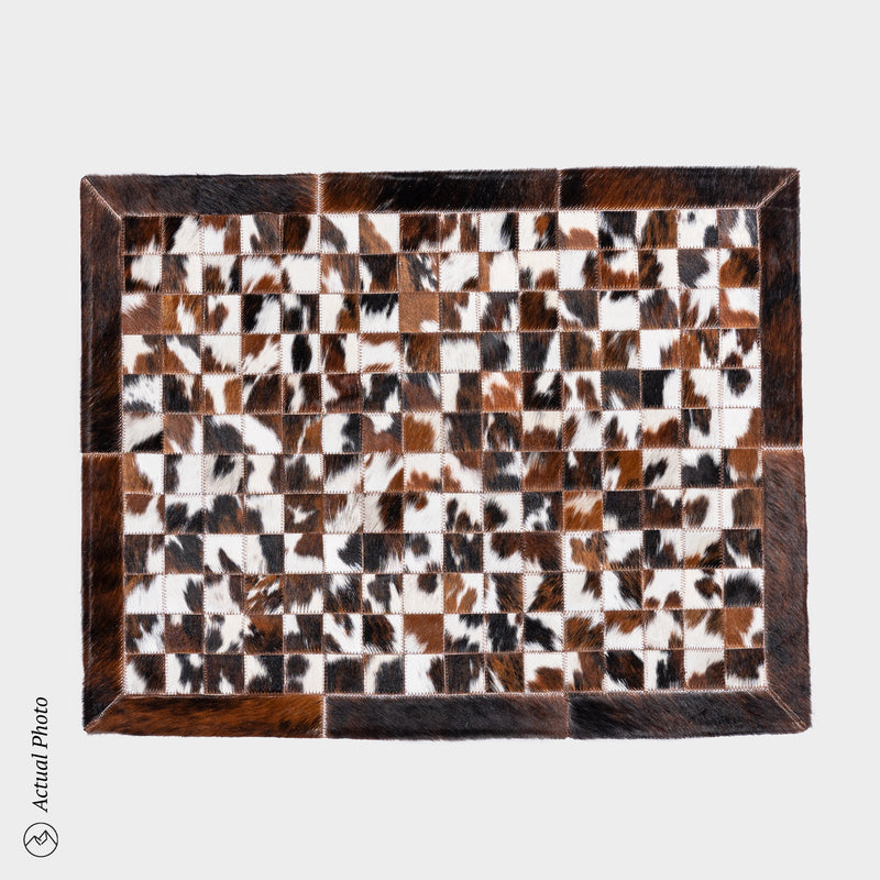 Cowhide Floor Mat Rug Size 3 x 2 Feet F-78