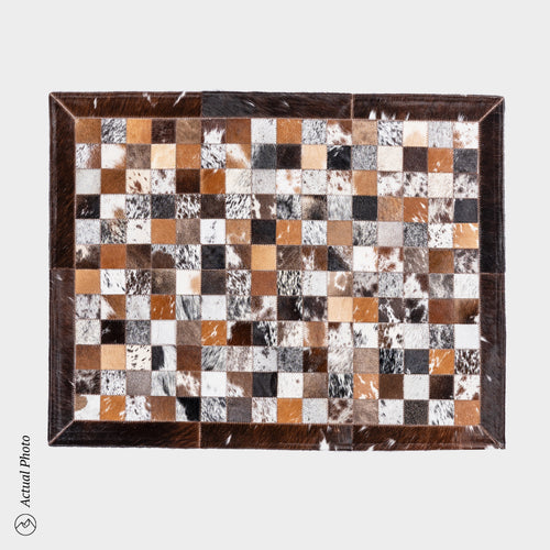 Cowhide Floor Mat Rug Size 3 x 2 Feet F-93