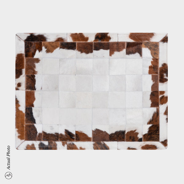 Cowhide Floor Mat Rug Size 3 x 2 Feet F-99