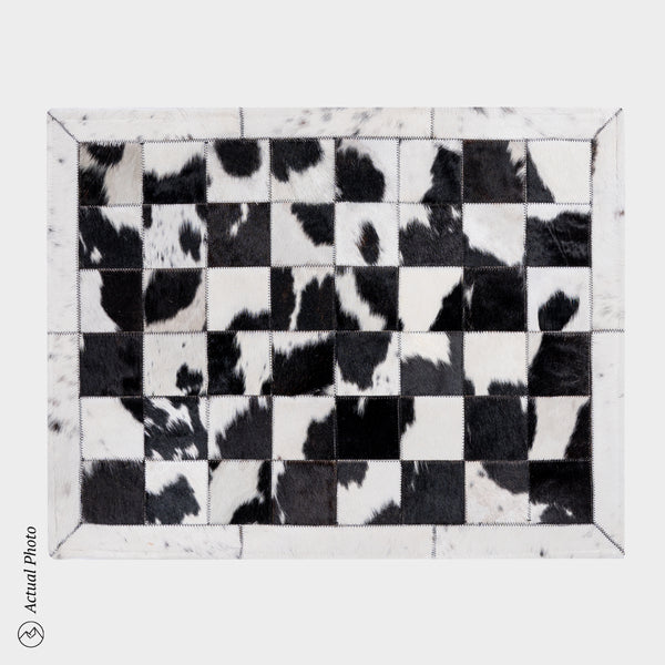 Cowhide Floor Mat Rug Size 3 x 2 Feet F-120