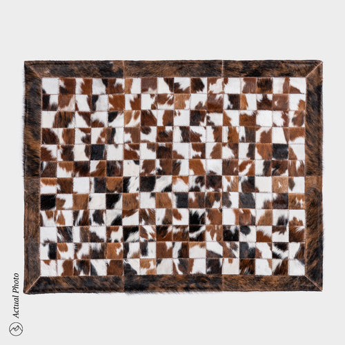 Cowhide Floor Mat Rug Size 3 x 2 Feet F-149