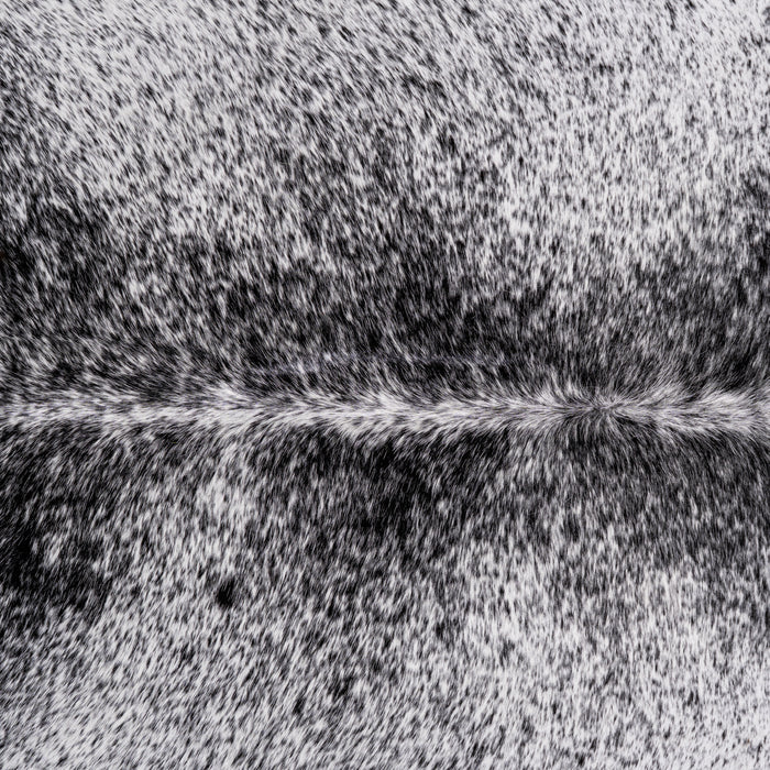 Brazilian Black Salt and Pepper Cowhide Rug Size 8'0" L x 6'5" W 3207