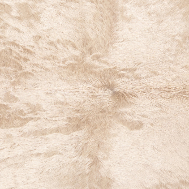 Brazilian Champagne Cowhide Rug Size 8' L x 7' W 8755