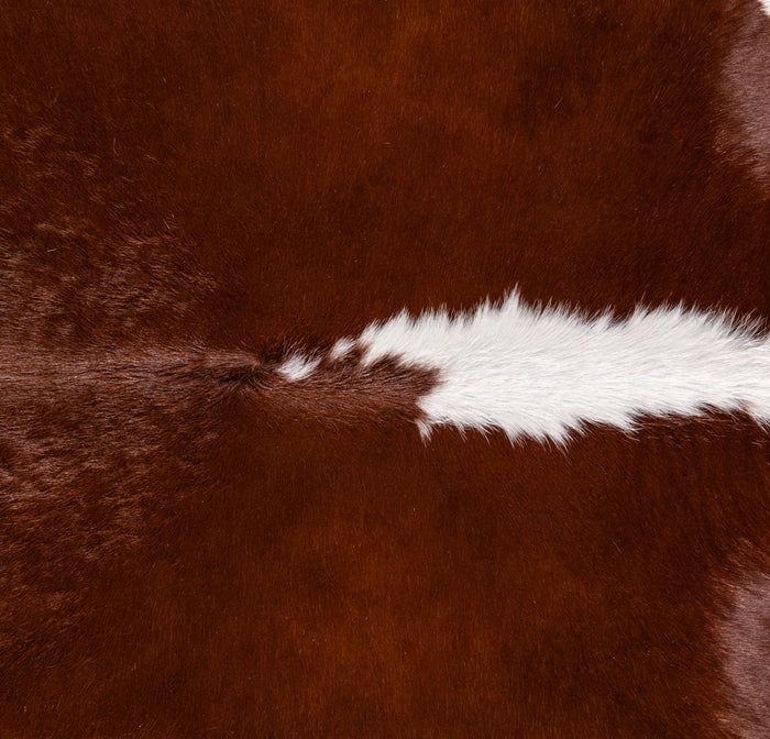 Brazilian Hereford Cowhide Rug Size 6'9" L x 6'0" W 3235