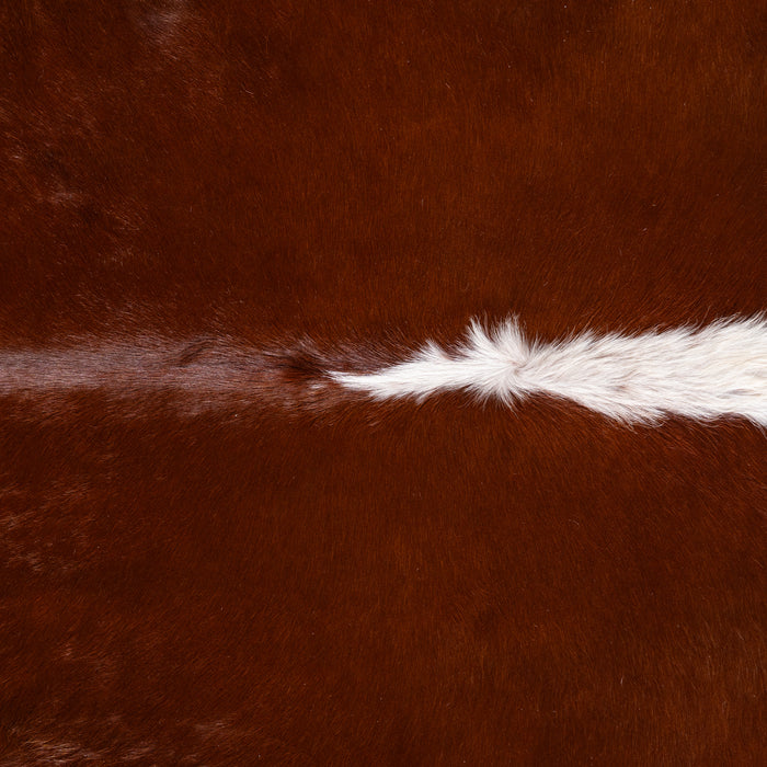 Brazilian Hereford Cowhide Rug Size 7'6" L x 6'9" W 3244