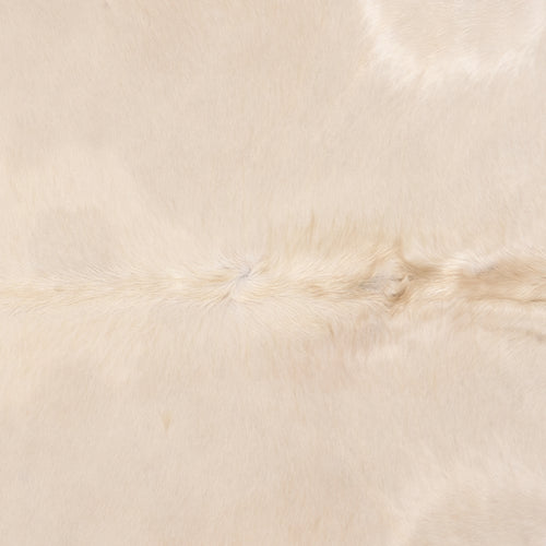 Brazilian White Cowhide Rug Size 8'2" L x 7'6" W 8838