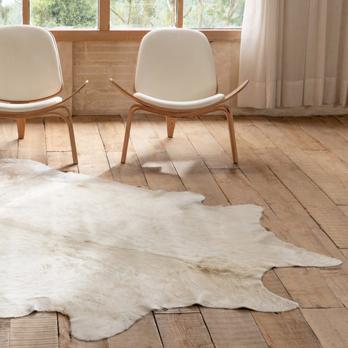 Champagne Brazilian Cowhide Rug: Xl , Natural Suede Leather | eCowhides