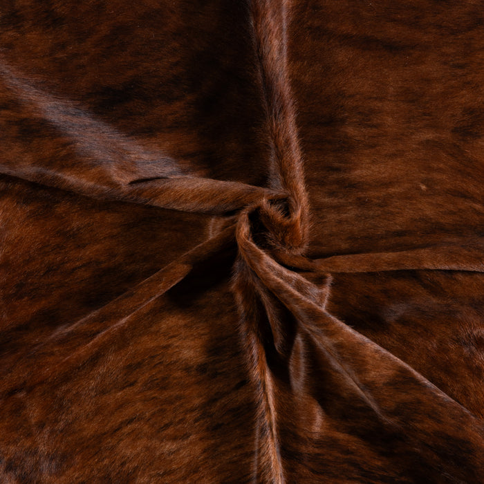 Brazilian Brindle Cowhide Rug Size 7'1" L x 5'7" W 3370