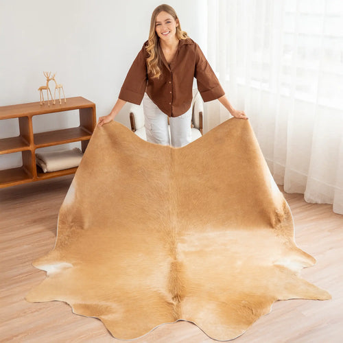 Beige Cowhide Rug from eCowhides