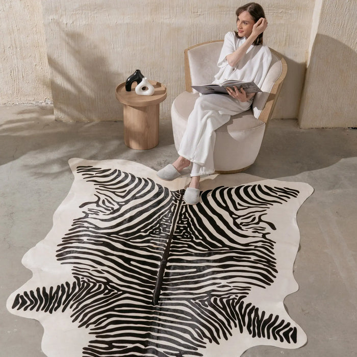 Zebra Spine Cowhide Rug from eCowhides