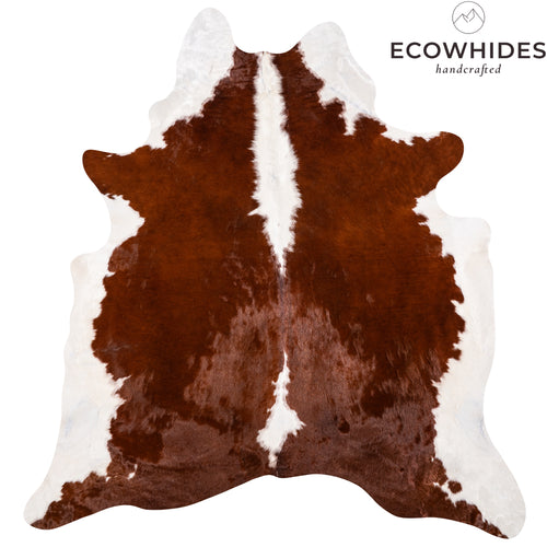 Brazilian Hereford Cowhide Rug Size 7'1" L x 6'9" W 3248